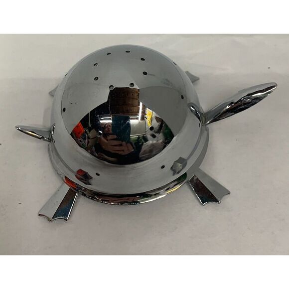 IRVINWARE TURTLE HORS D'OEURVE APPETIZER TOOTHPICK VINTAGE charcuterie holder - Picture 2 of 9